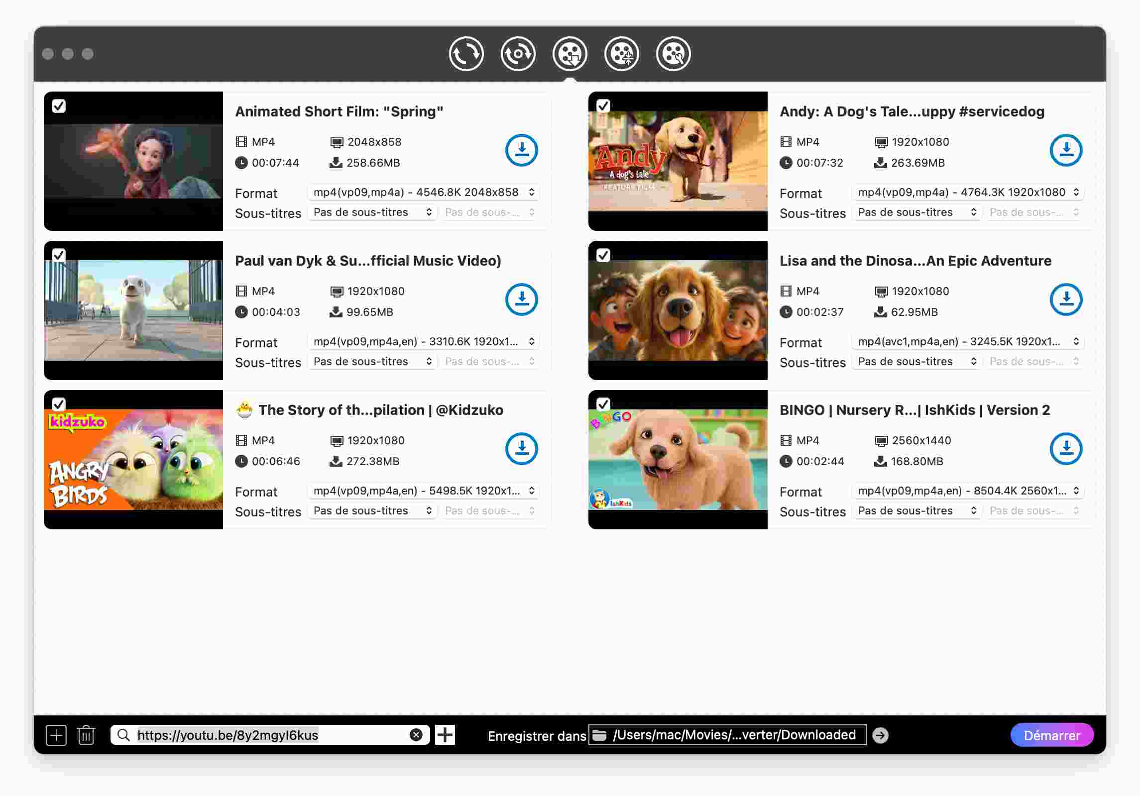 télécharger les films 4k avec cisdem video converter