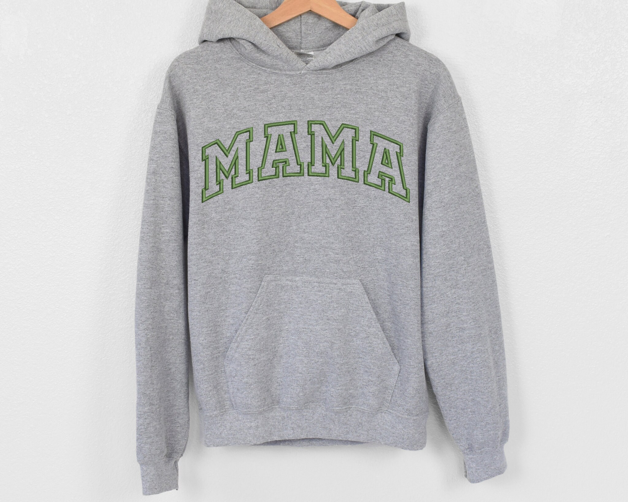 Personalized Embroidered Hoodies - Custom Text Gifts for Mom & Dad image 4