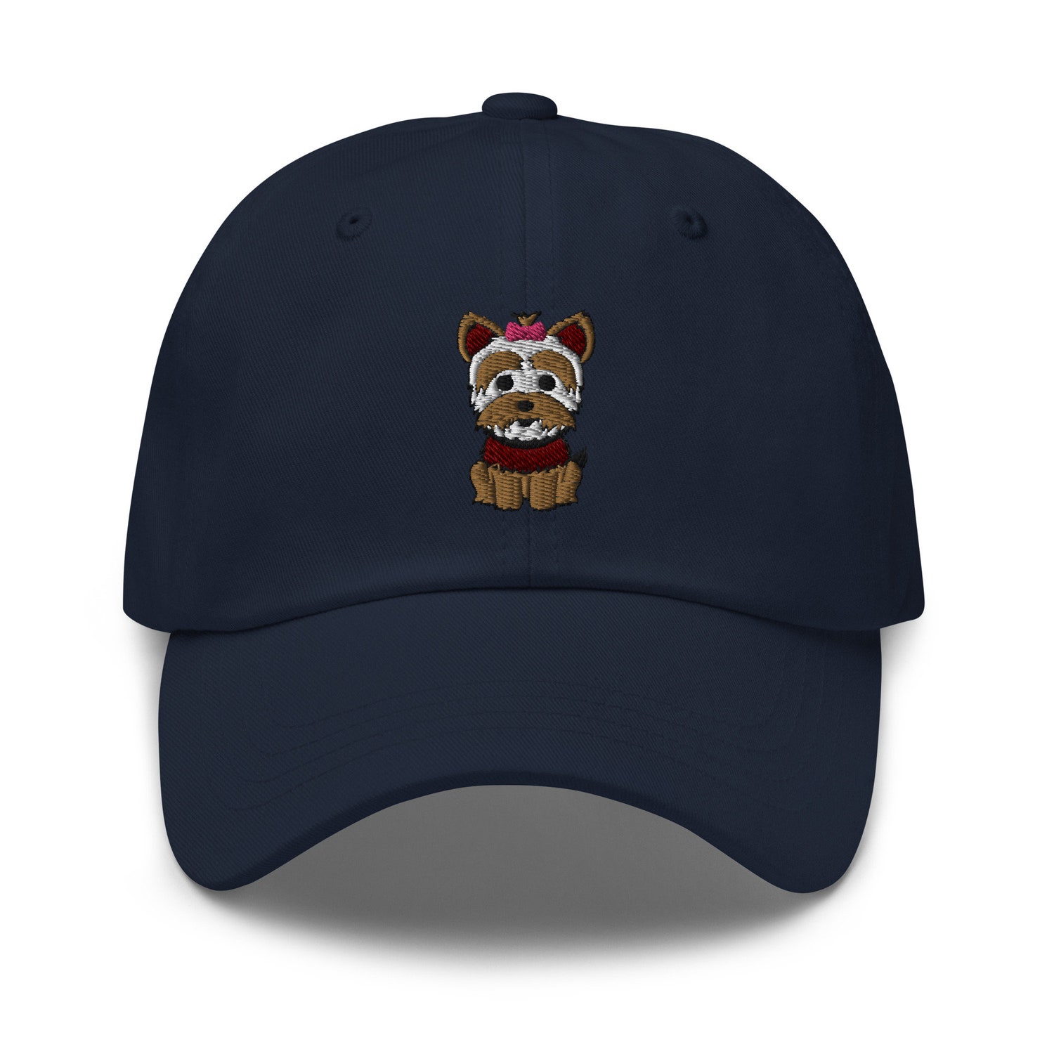 Yorkshire Terrier Dog Embroidery Baseball Dad Hat - Dog Lover Gift Yorkie Dad Hat image 4