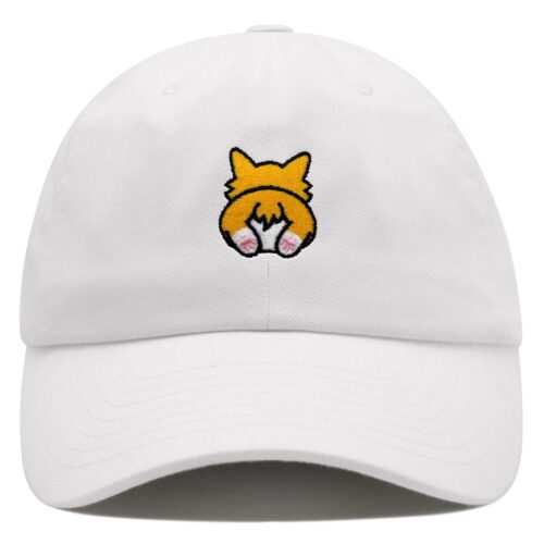 Corgi Butt Embroidered Dad Hat - Welsh Corgi Baseball Cap for Dog Lovers image 5