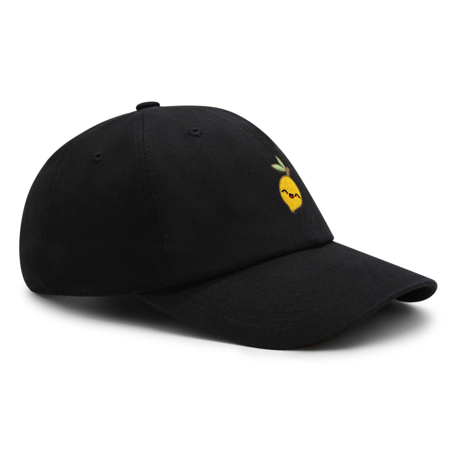 Lemon Embroidered Dad Hat - Vegan-Friendly Baseball Cap image 2