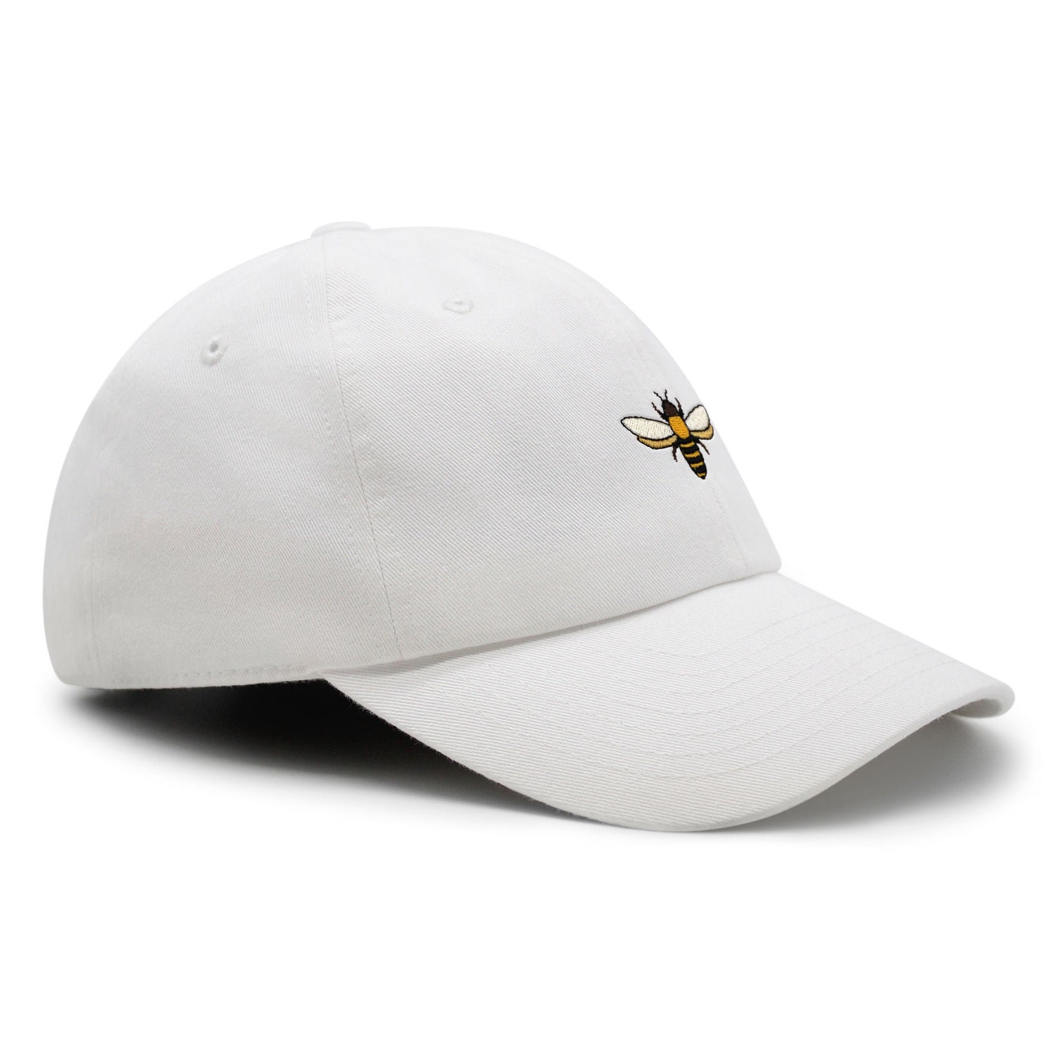 Bee Embroidered Dad Hat - Baseball Cap Insect Honeybee image 7