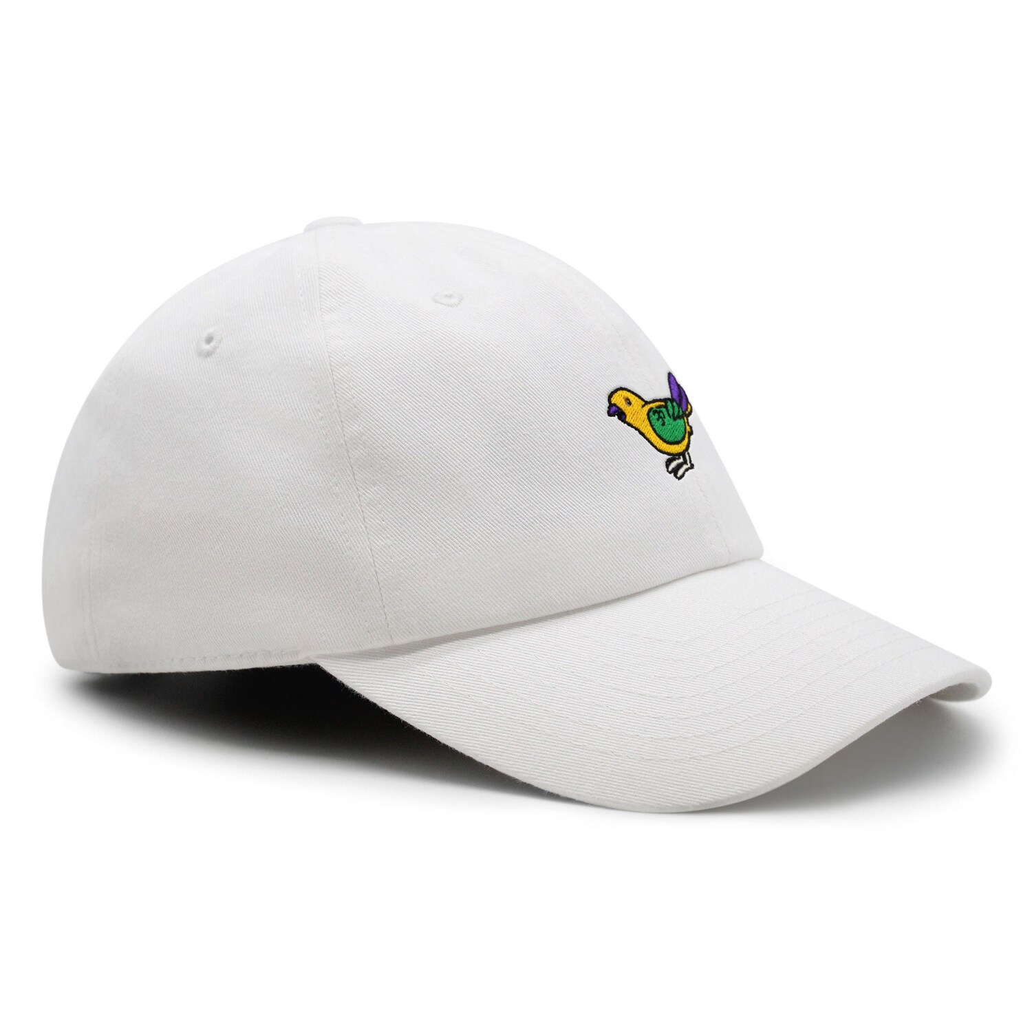 Birdie Embroidered Baseball Cap - Dad Hat Cute Bird image 7