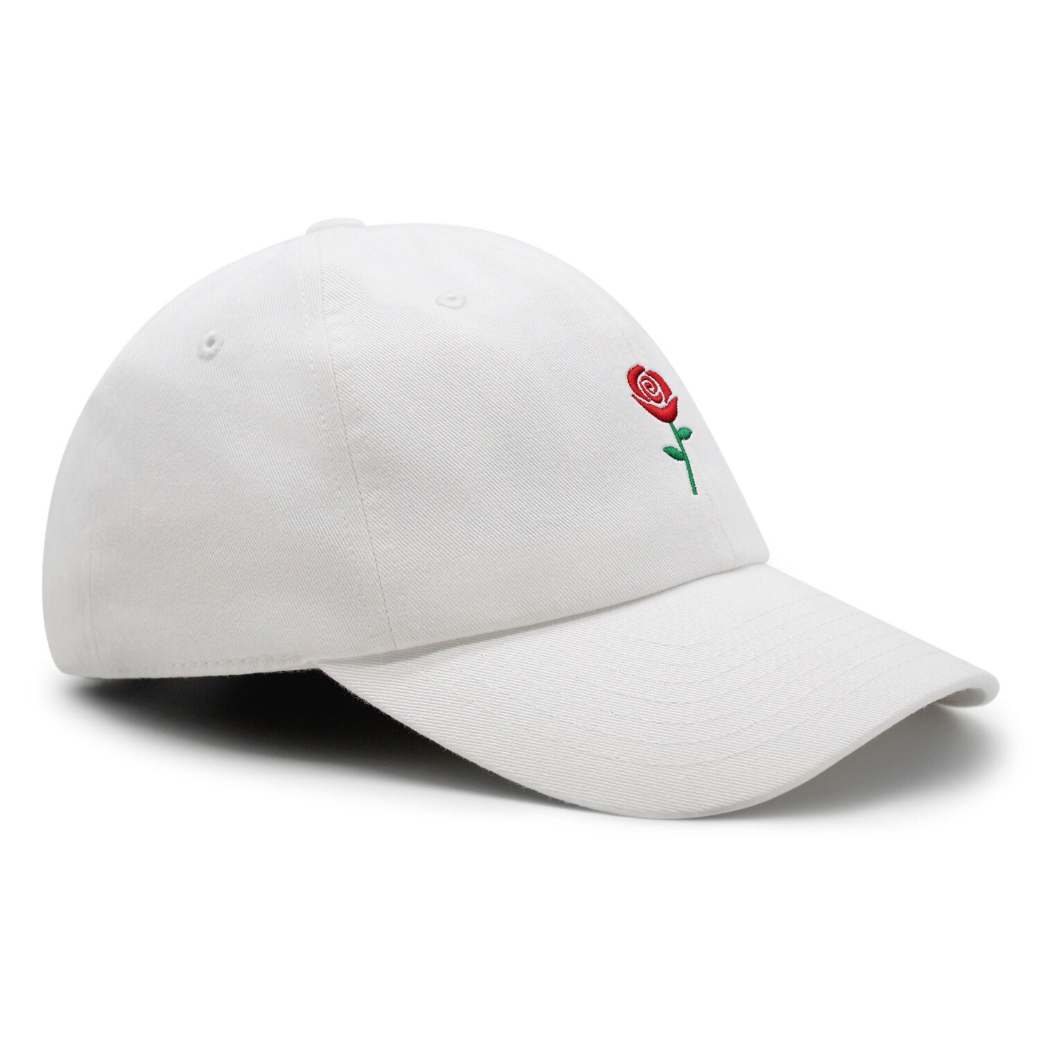 Rose Dad Hat Embroidered Baseball Cap Flower image 2