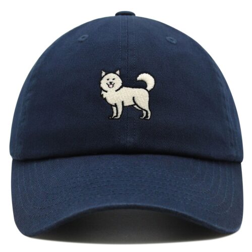 Samoyed Dad Hat Embroidered Baseball Cap - Dog Puppy Lover Gift image 5