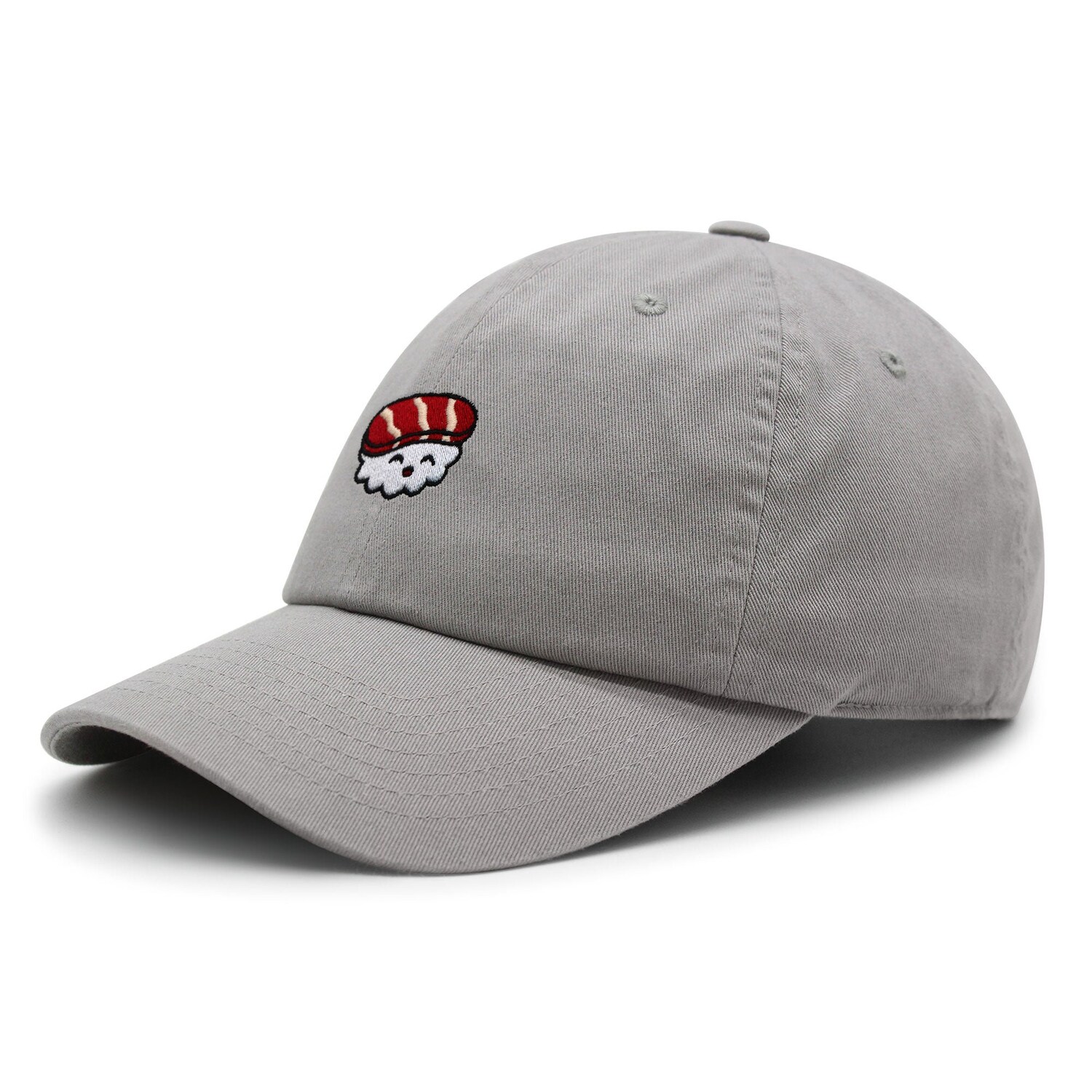 Sushi Embroidered Dad Hat - Japanese Sashimi Baseball Cap image 1