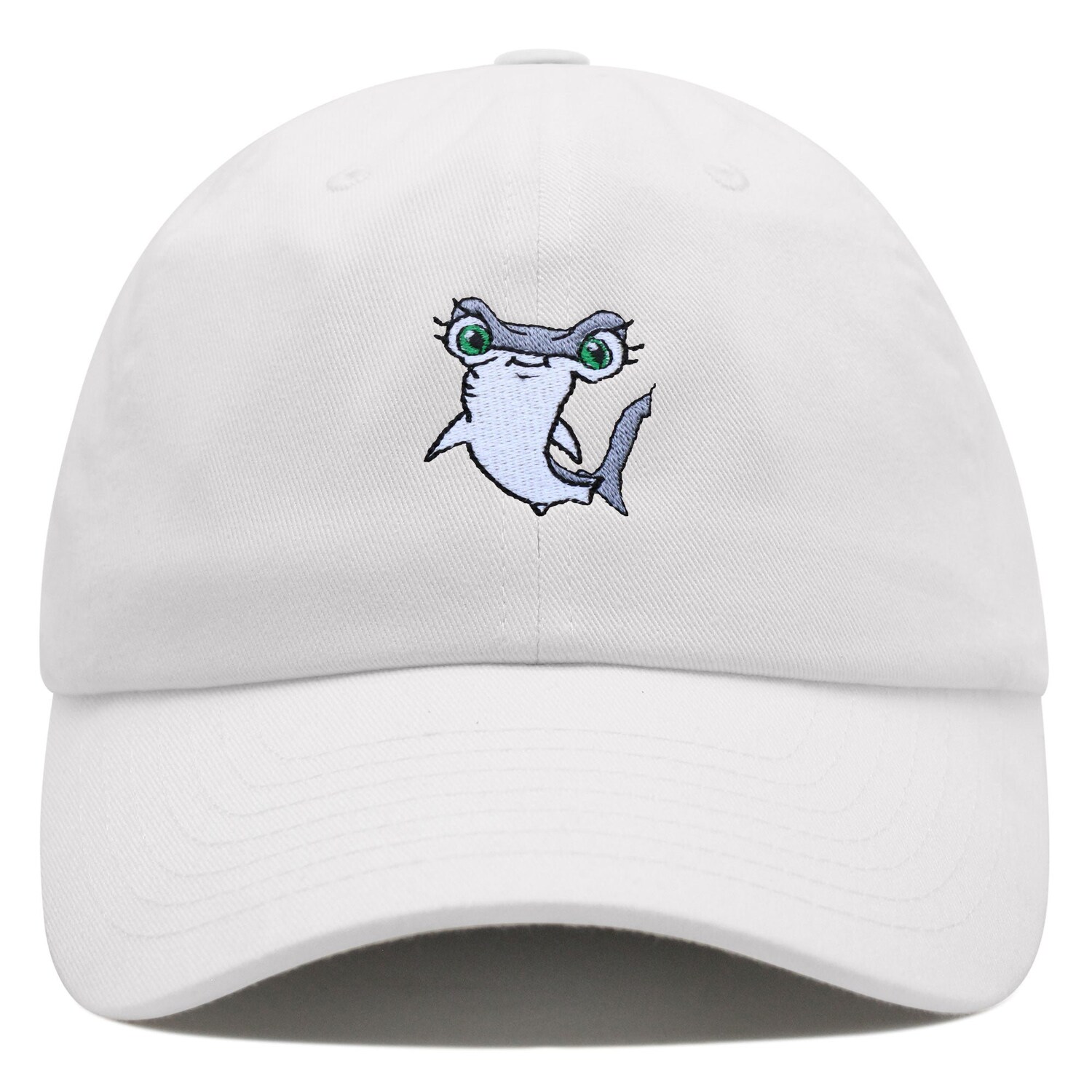 Hammerhead Shark Embroidered Dad Hat - Cute Fish Baseball Cap for Men image 9
