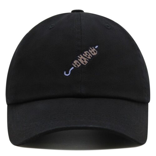 Shish Kebab Embroidered Dad Hat - Mediterranean Foodie Baseball Cap image 0