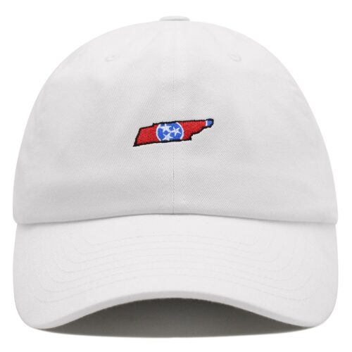 Tennessee Embroidered Dad Hat - Baseball Cap with State Flag Design image 5