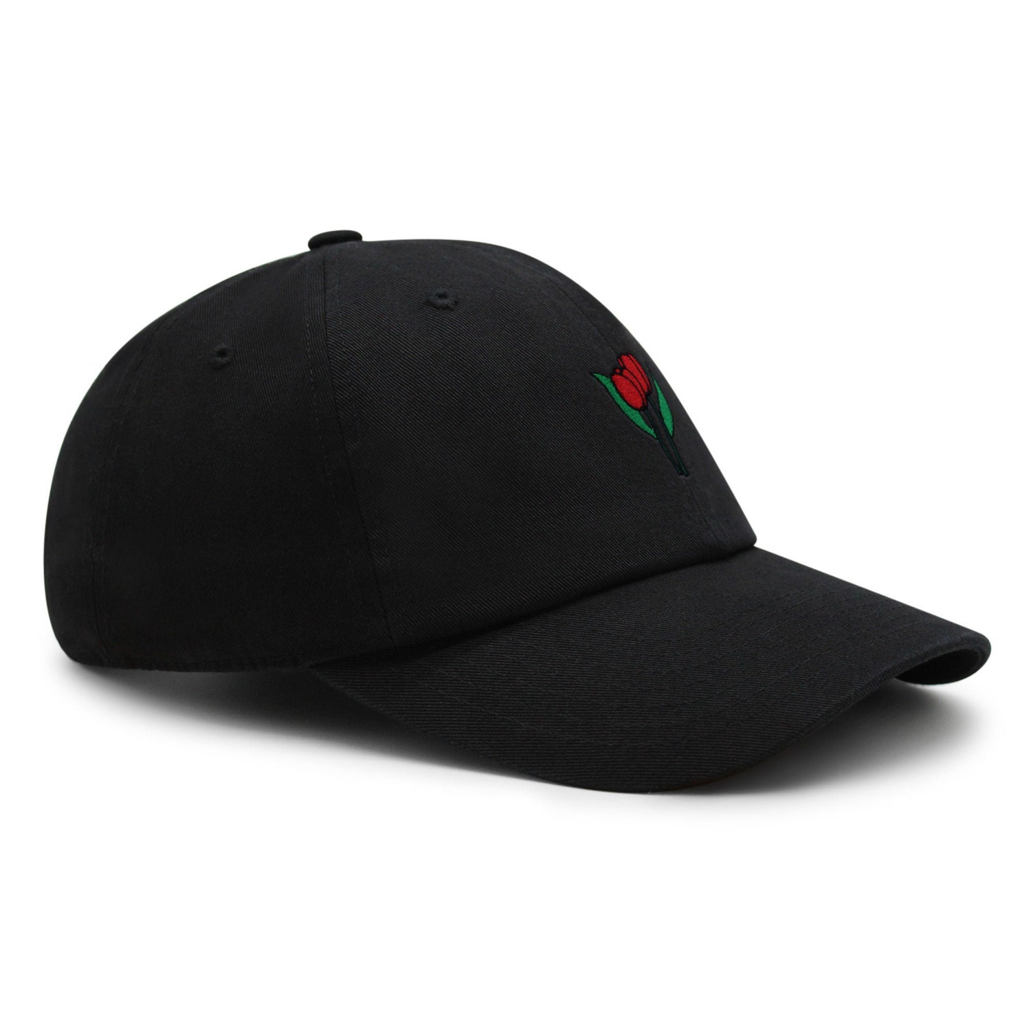 Tulips Embroidered Dad Hat - Flower Baseball Cap for Plant Lovers image 2