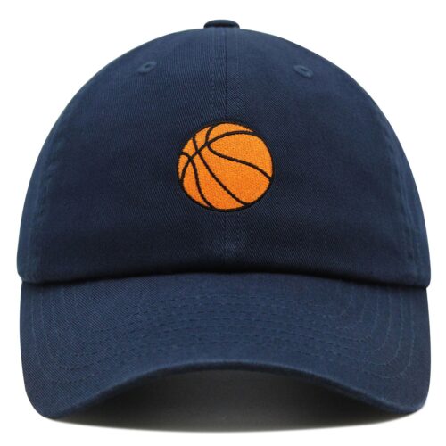 Basketball Dad Hat Embroidered Baseball Cap Sports Apparel Gift for Him image 0