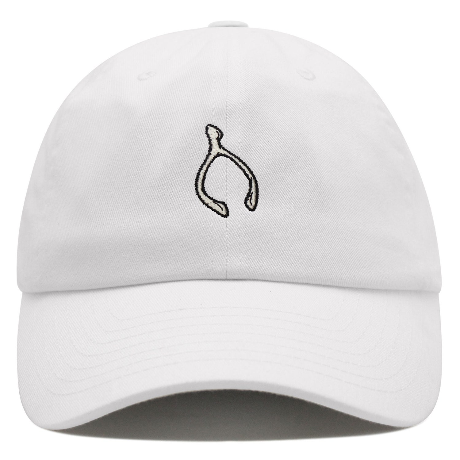 Wishbone Embroidered Dad Hat - Chicken Bone Baseball Cap for Men and Women image 5