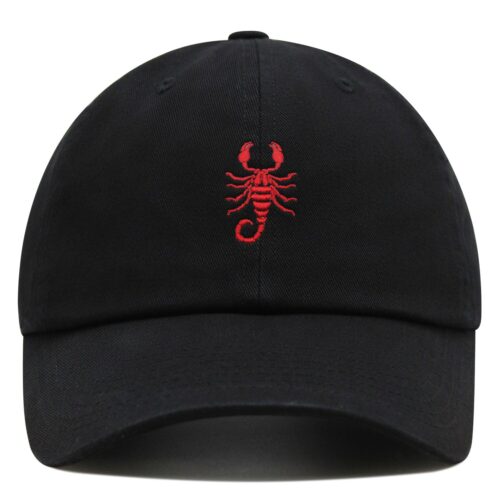 Scorpion Embroidered Dad Hat - Baseball Cap for Desert Adventure image 0