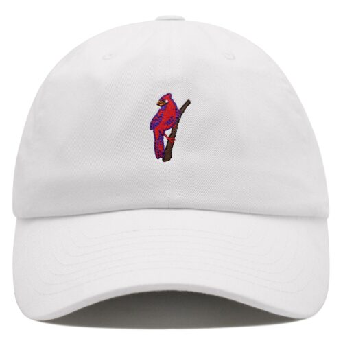 Bird Dad Hat Embroidered Baseball Cap Cute image 0