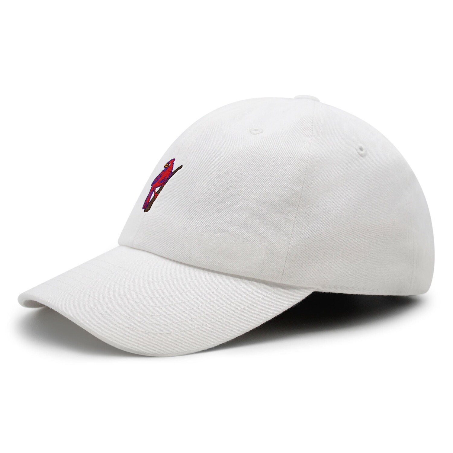 Bird Dad Hat Embroidered Baseball Cap Cute image 1