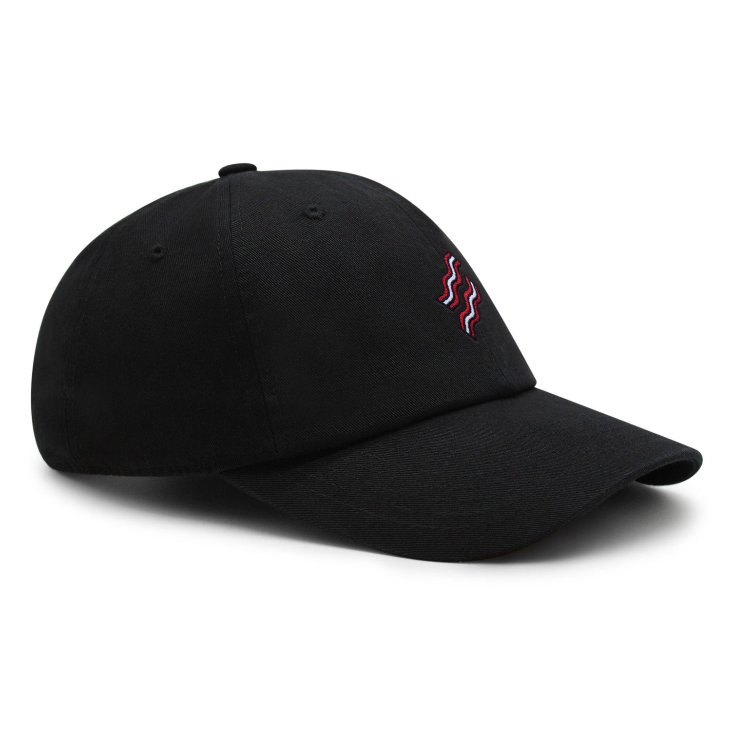 Bacon Embroidered Dad Hat - Baseball Cap for Foodies image 2