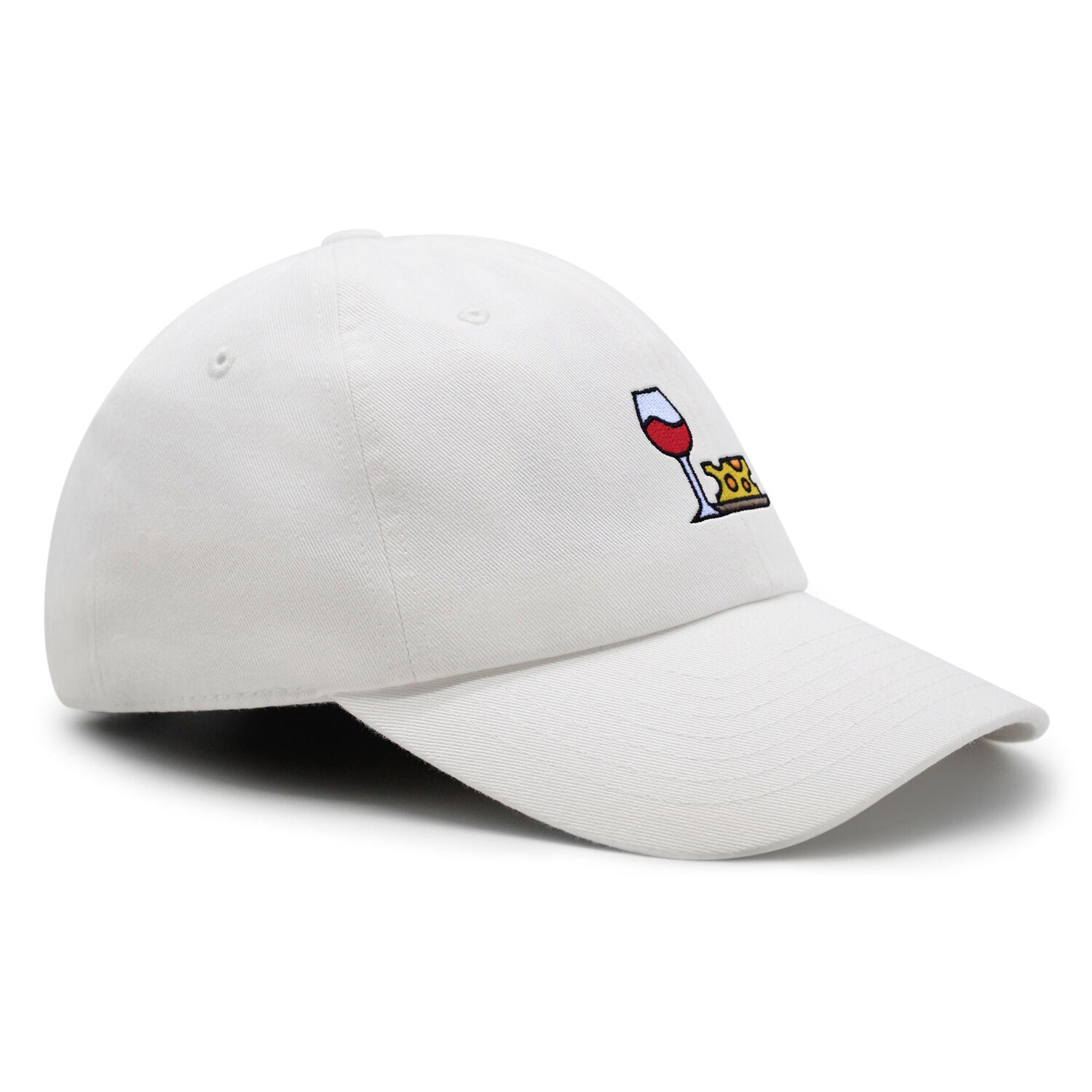 Wine and Cheese Dad Hat - Embroidered Baseball Cap with Winery image 7