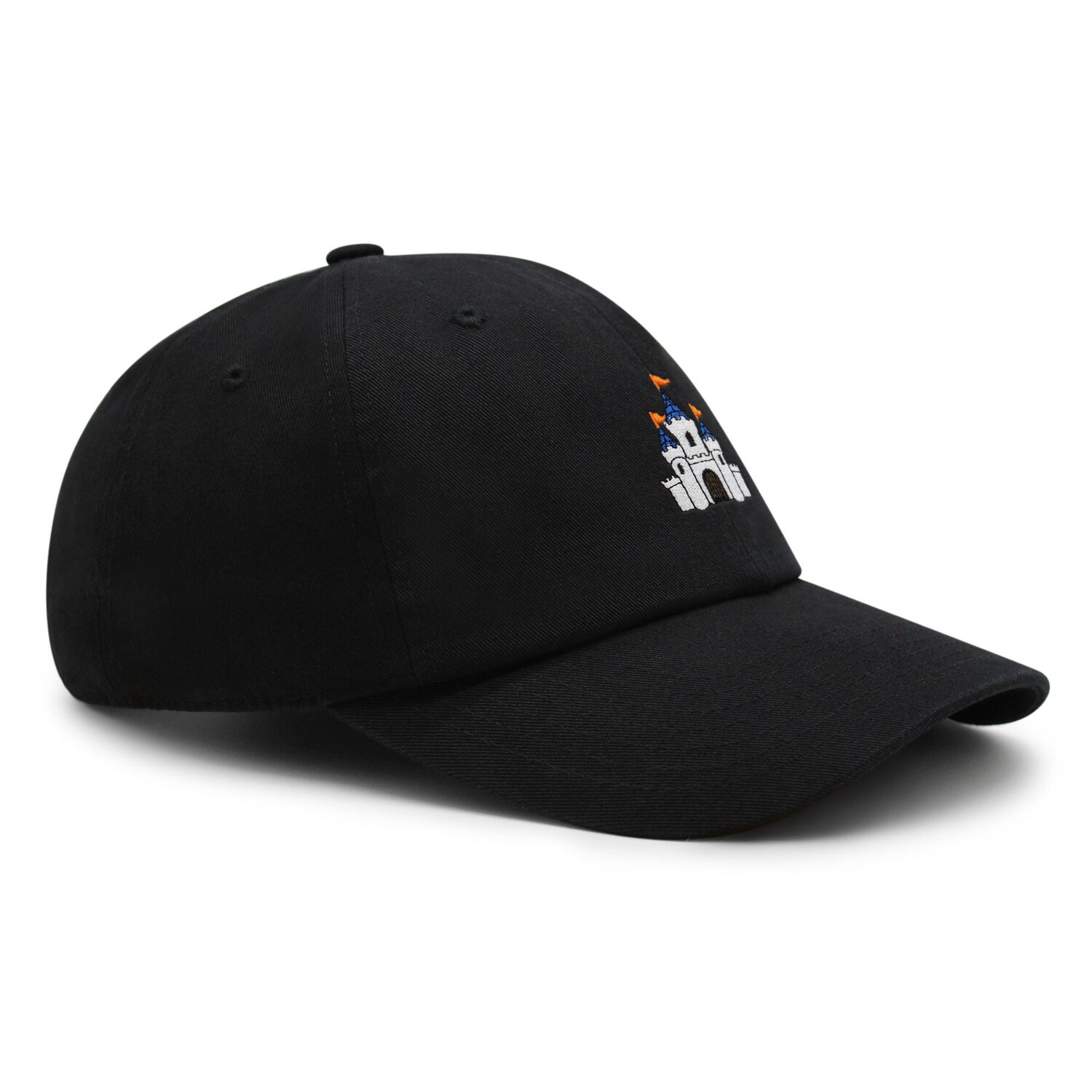 Blue Roof Castle Embroidered Premium Dad Hat image 2