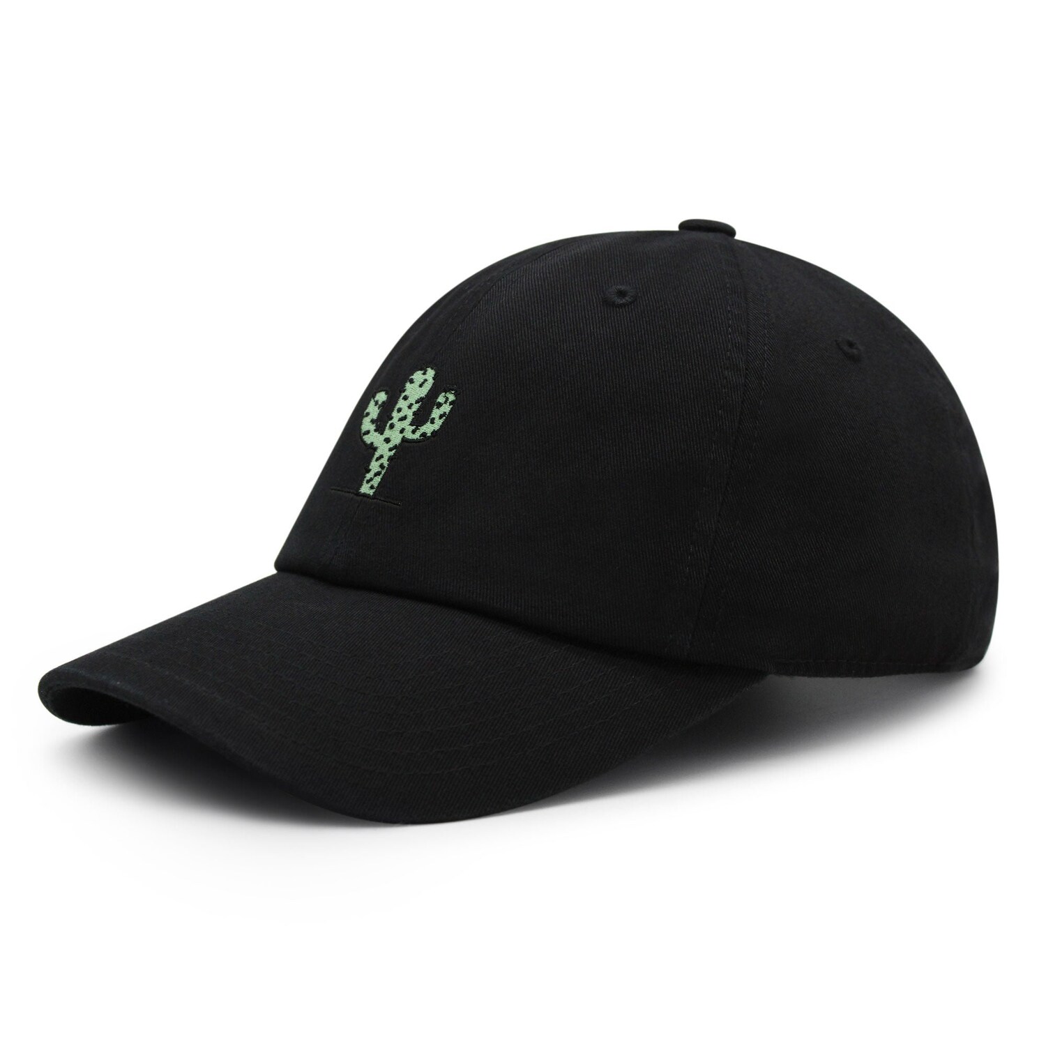 Cactus Embroidered Dad Hat - Baseball Cap with Standing Cactus image 1