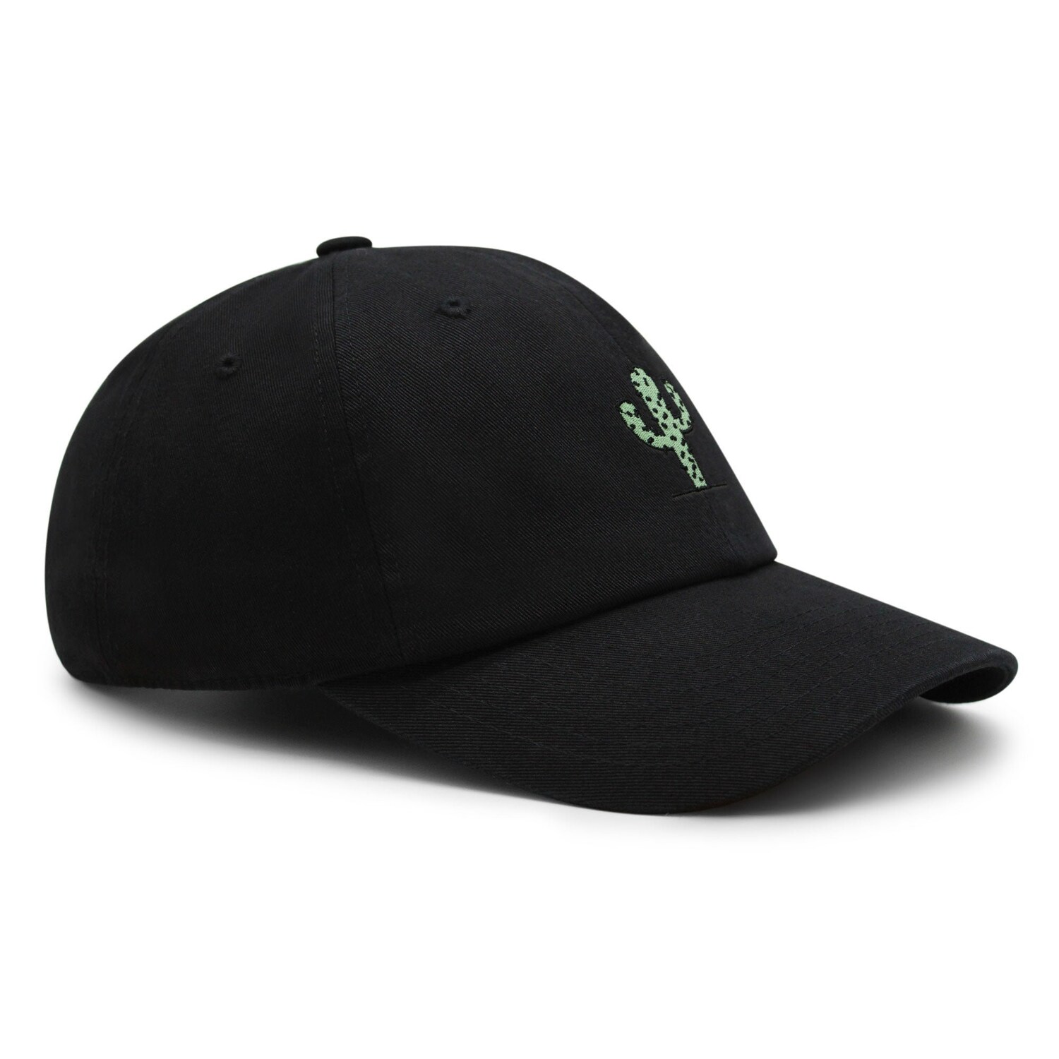 Cactus Embroidered Dad Hat - Baseball Cap with Standing Cactus image 2