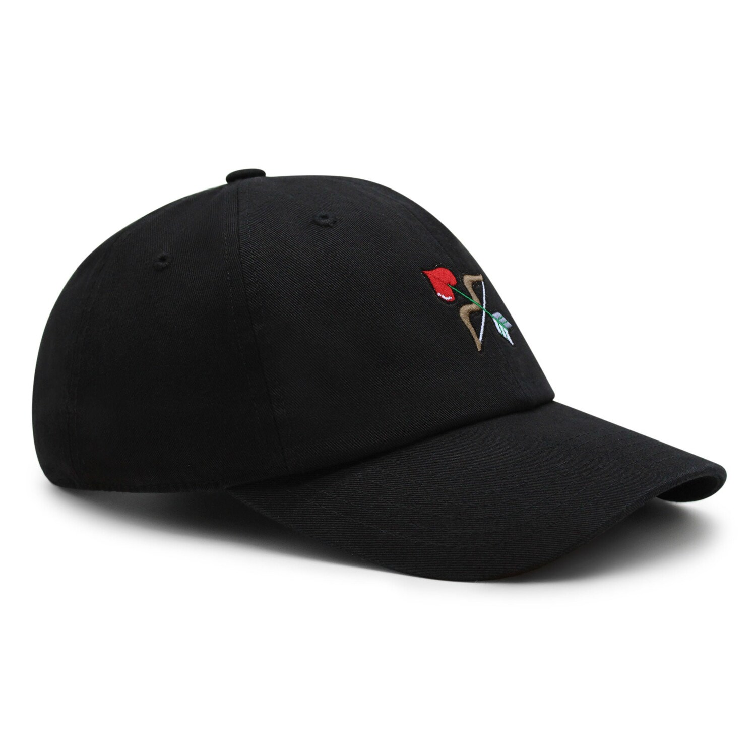 Valentine's Day Dad Hat Embroidered Baseball Cap with Cute Bow image 2