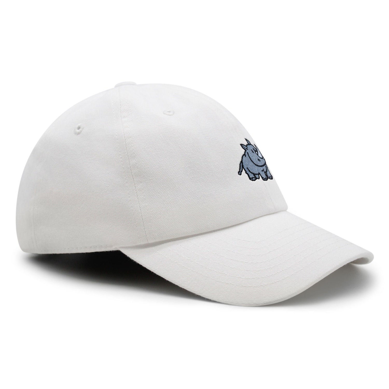 Rhino Embroidered Dad Hat - Cotton Baseball Cap for Men and Women image 7