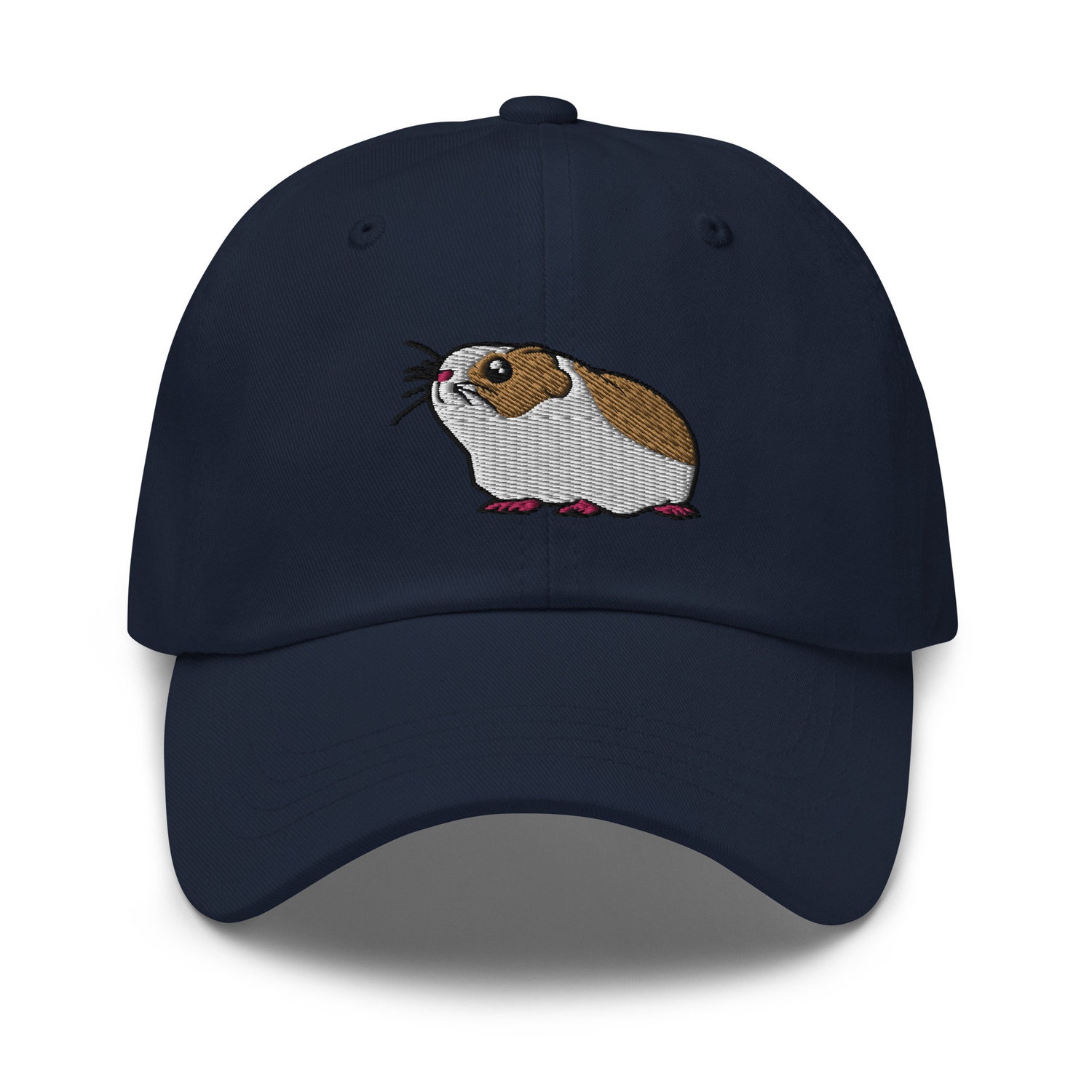 Cute Guinea Pig Baseball Dad Hat,Embroidered Unisex Hat, Handmade Dad Cap, Adjustable Baseball Cap Gift, Multiple Colors Hat image 8