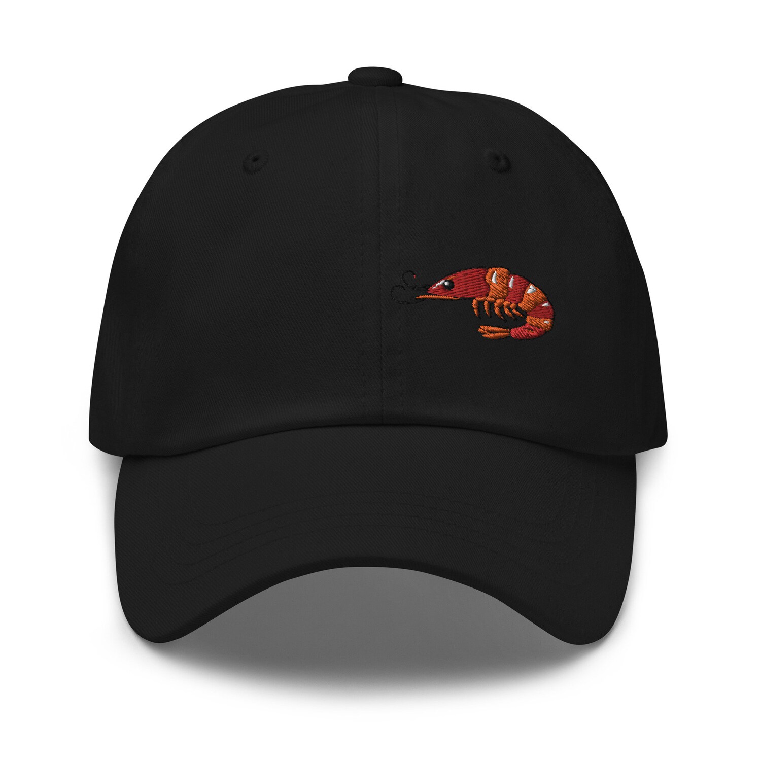 Shrimp Embroidered Unisex Dad Hat - Fishing Foodie Gift - Ocean Shrimp Lovers Baseball Cap image 8