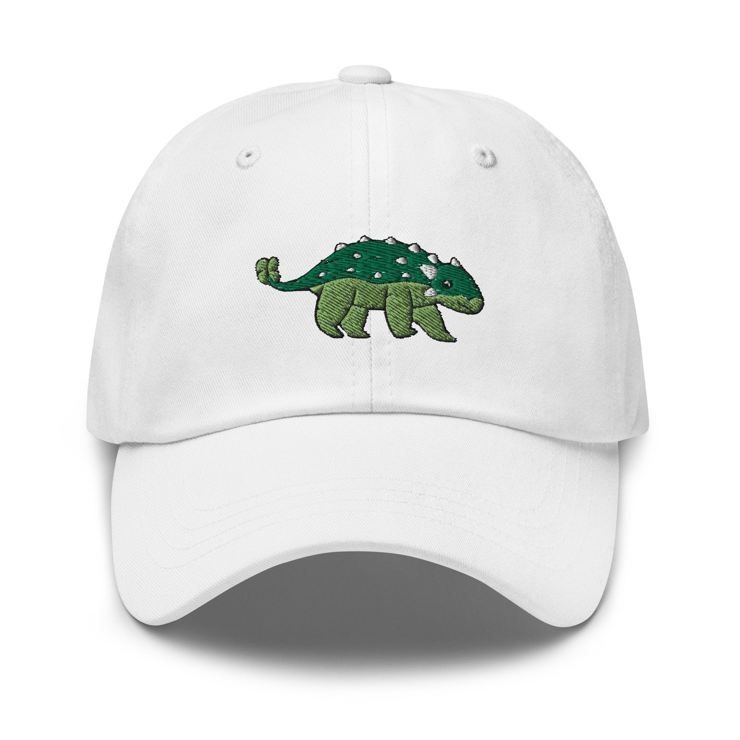 Cute Glyptodon Dinosaur Embroidered Dad Hat image 5