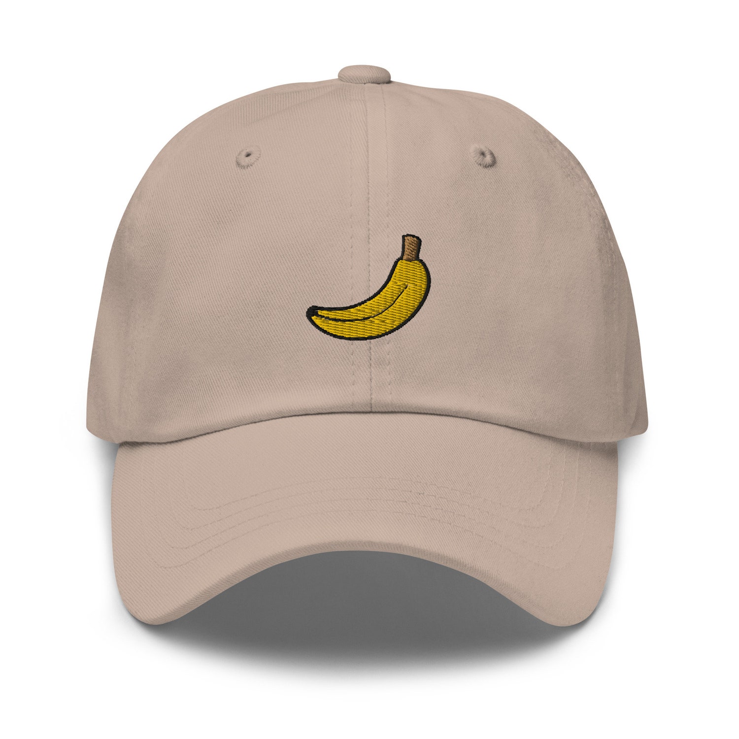 Banana Fruit Embroidered Dad Hat - Unisex Adjustable Baseball Cap Banana Lovers Gift image 1