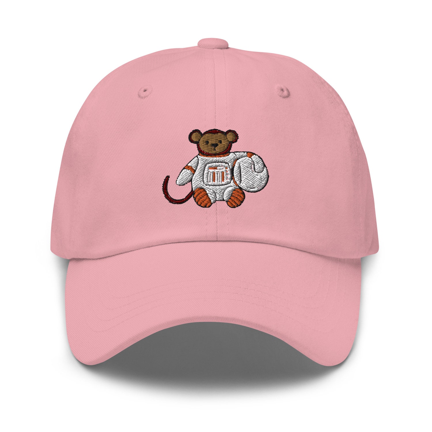 Space Monkey Embroidery Dad Hat - Cute Astronaut Monkey Cap - Funny Space Gift for Monkey Lovers image 3