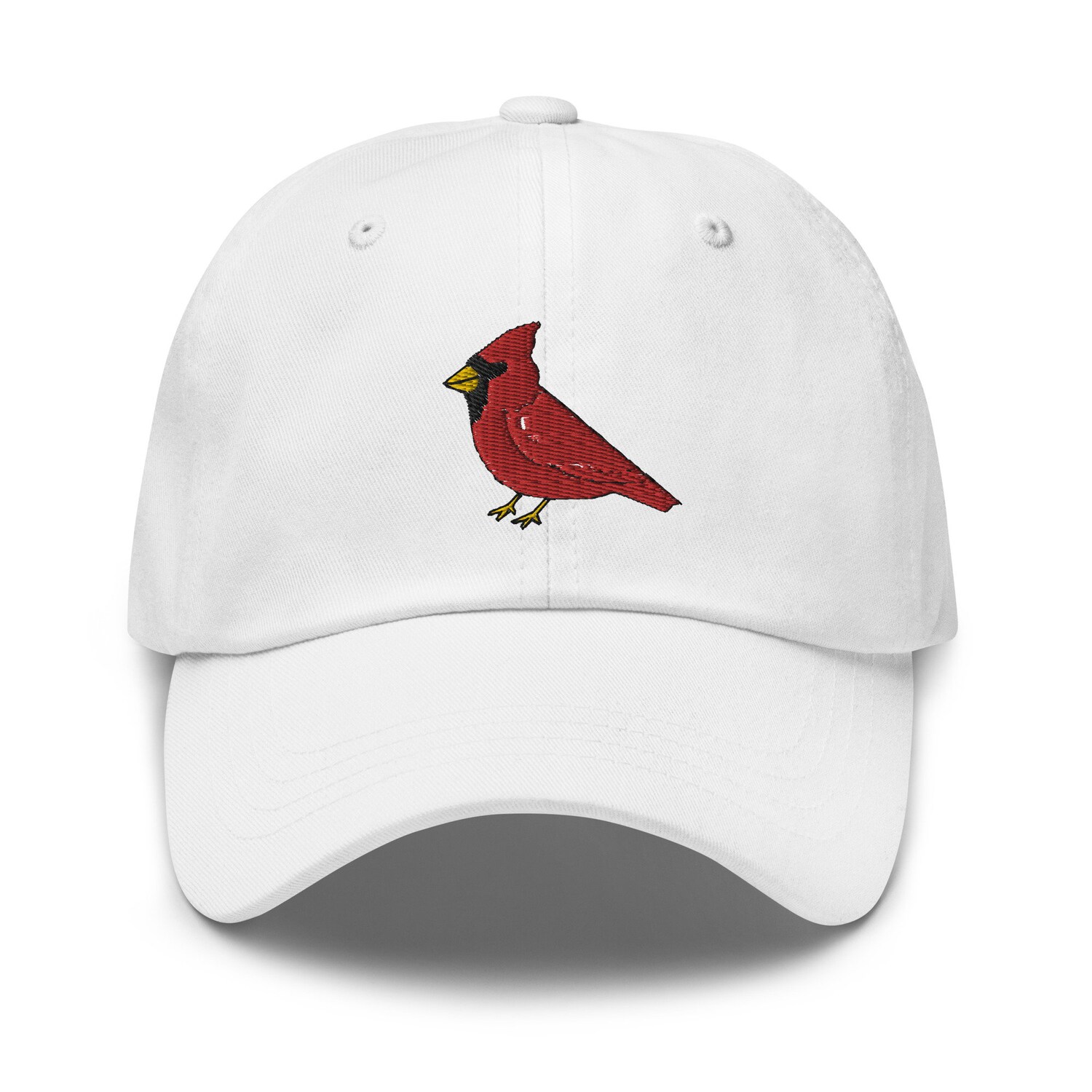 Cardinal Embroidered Dad Hat - Unisex Bird Lover Baseball Cap - Nature & Wildlife Gift image 5