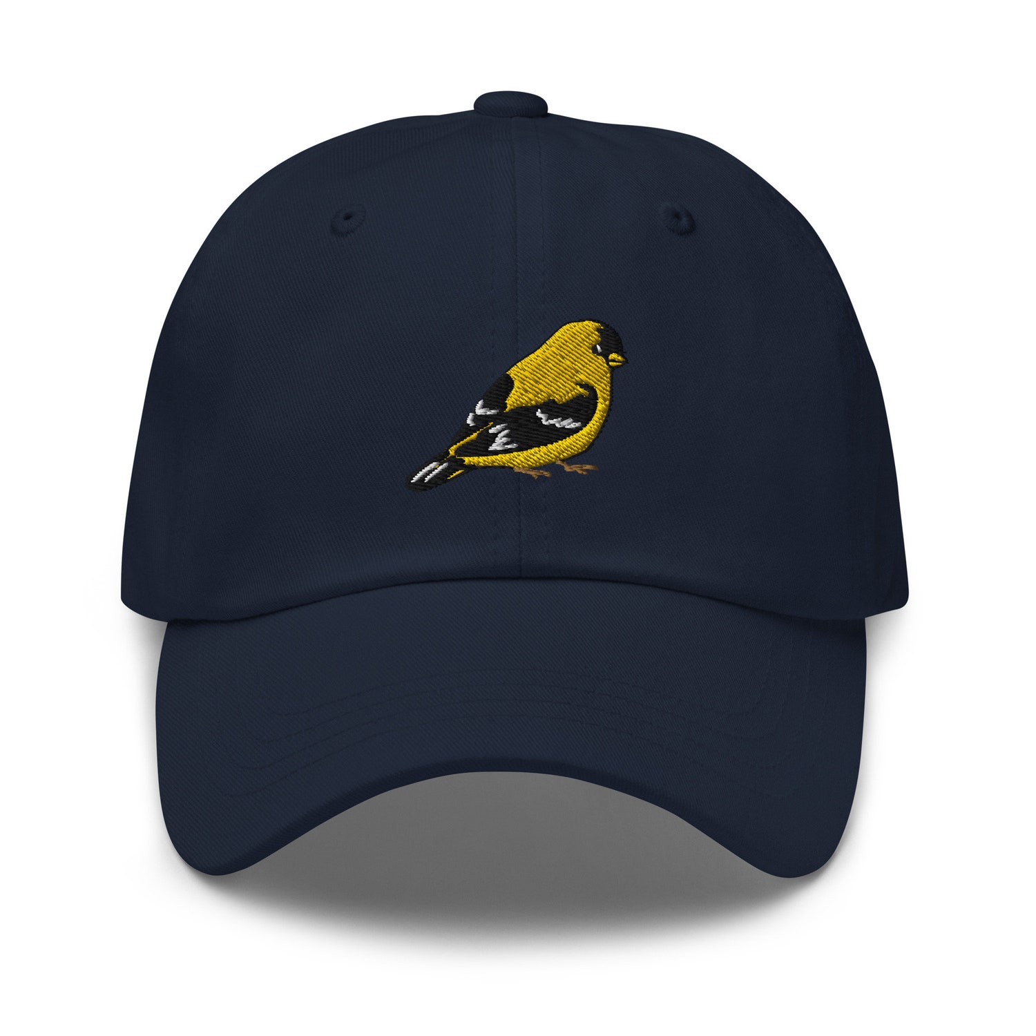 American Goldfinch Embroidered Dad Hat - Nature Wildlife Baseball Cap image 8