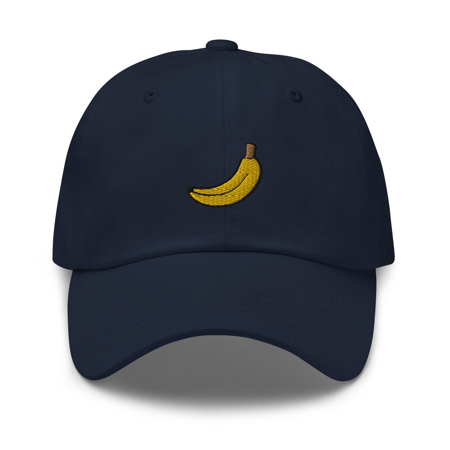 Banana Fruit Embroidered Dad Hat - Unisex Adjustable Baseball Cap Banana Lovers Gift image 2