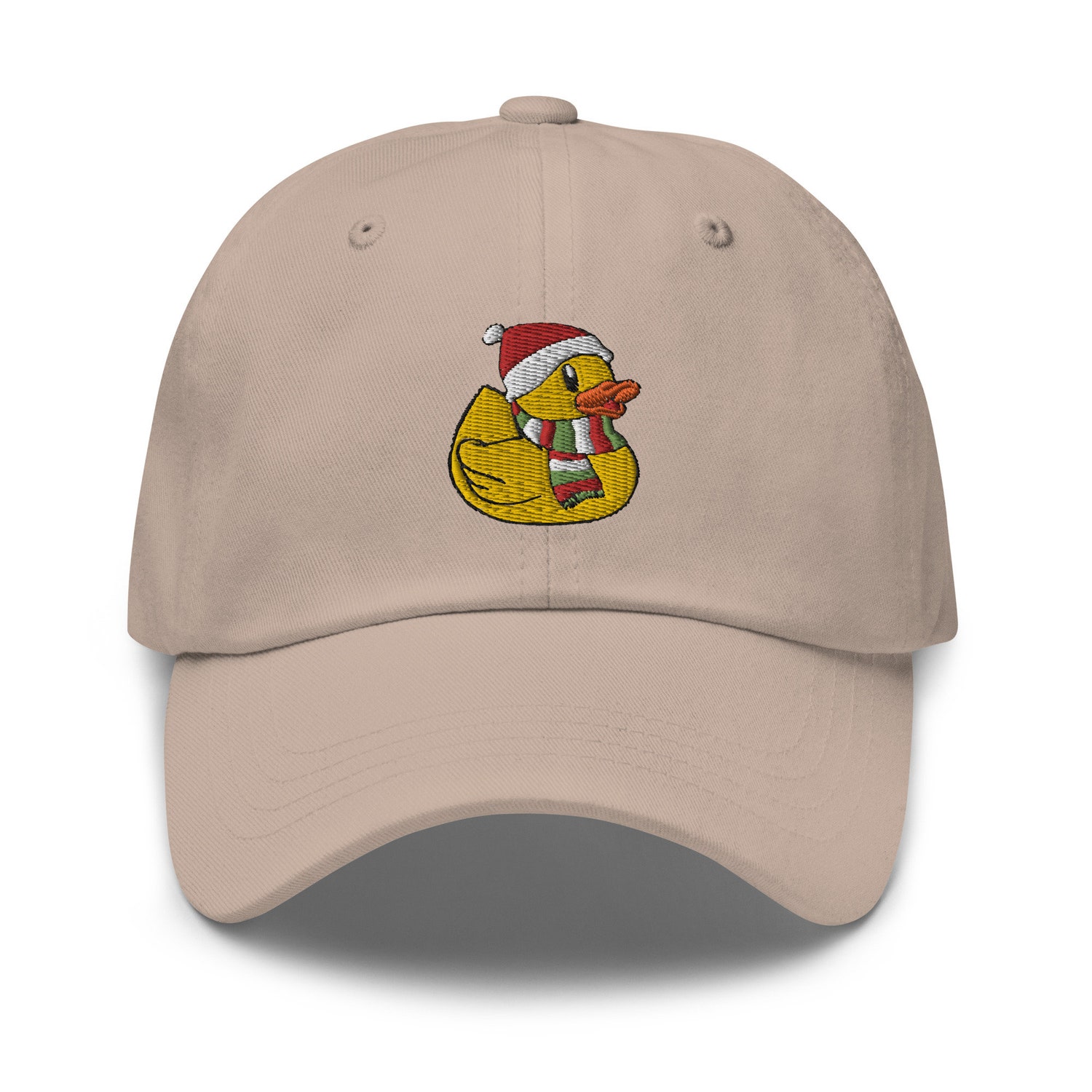 Yellow Rubber Duck Winter Style Embroidered Dad Hat Adjustable Baseball Cap Gift image 2