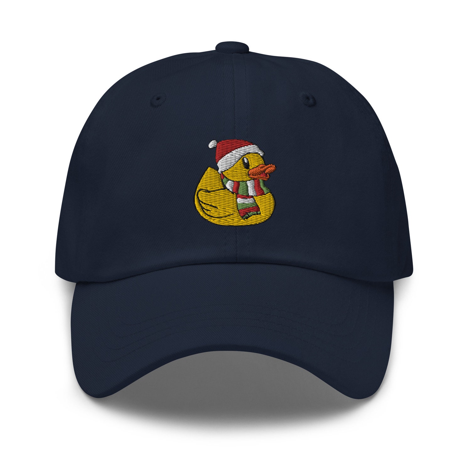 Yellow Rubber Duck Winter Style Embroidered Dad Hat Adjustable Baseball Cap Gift image 1