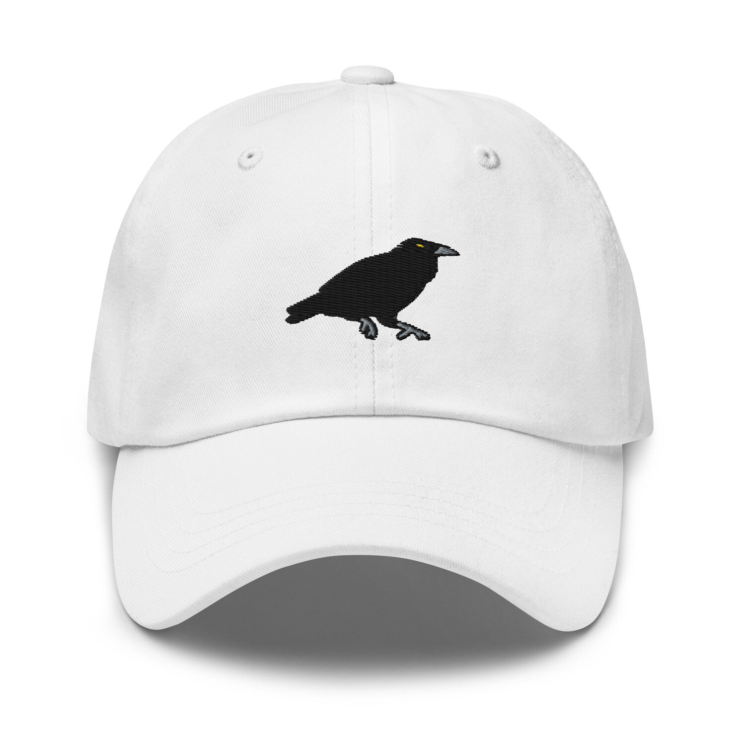 Crow Embroidered Baseball Cap - Raven Wildlife Dad Hat Nature Unisex Gift image 7