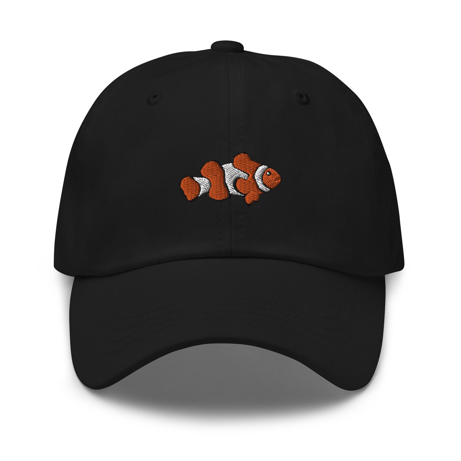 Clown Fish Embroidered Dad Hat - Adjustable Cap for Clown Fish Lovers image 2