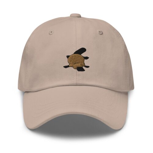 Platypus Embroidered Dad Hat - Wildlife Baseball Cap for Platypus Lovers - Nature Animal Hat image 1