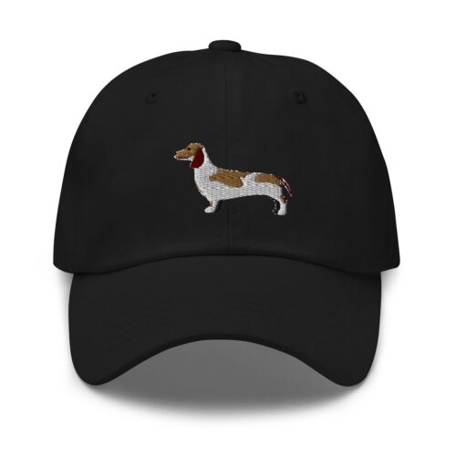 Dachshund Embroidered Baseball Cap - Dog Lover Gift Pet Mom and Dad Hat image 1