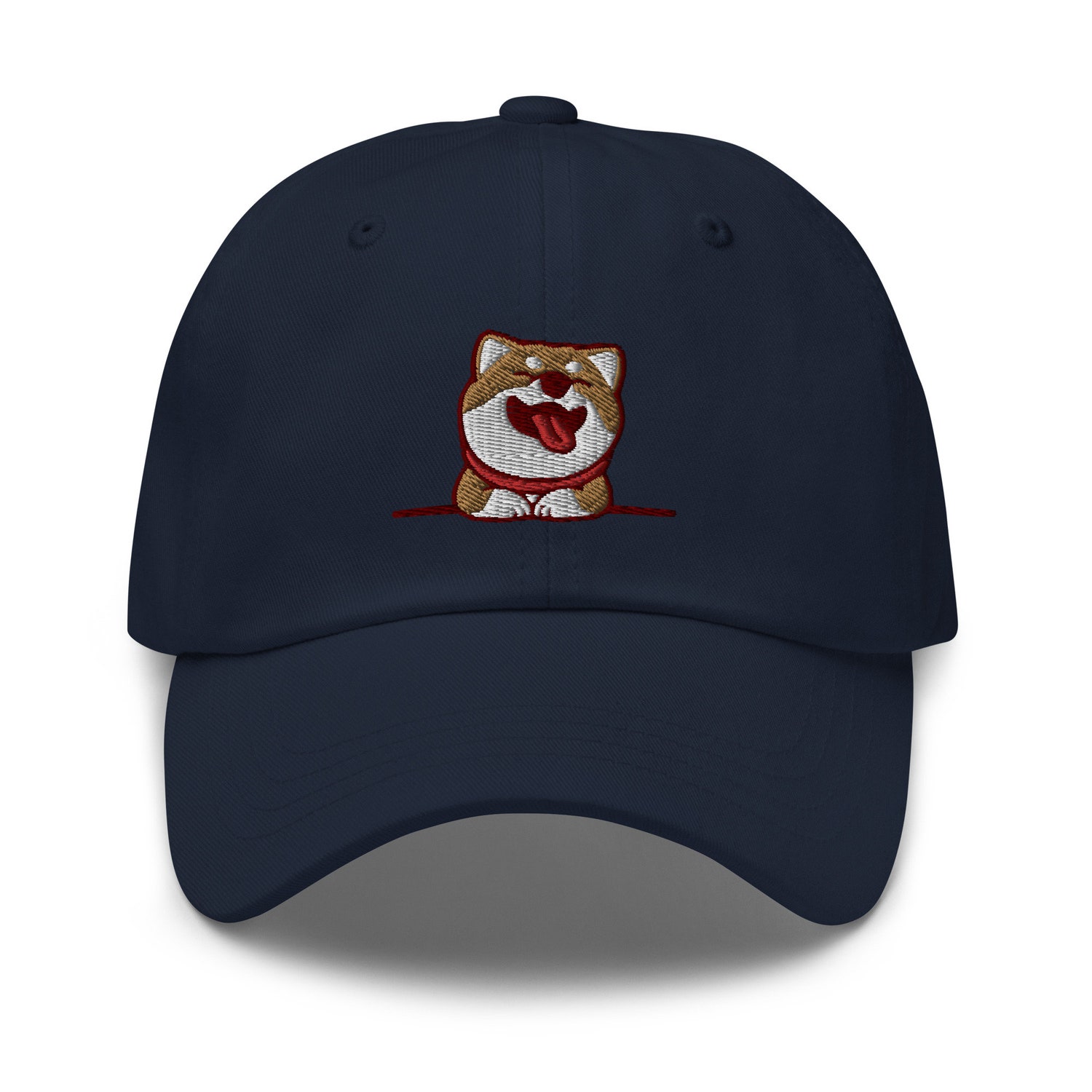 Shiba Inu Embroidered Baseball Cap - Cute Shiba Dog Hat for Mom and Dad image 3