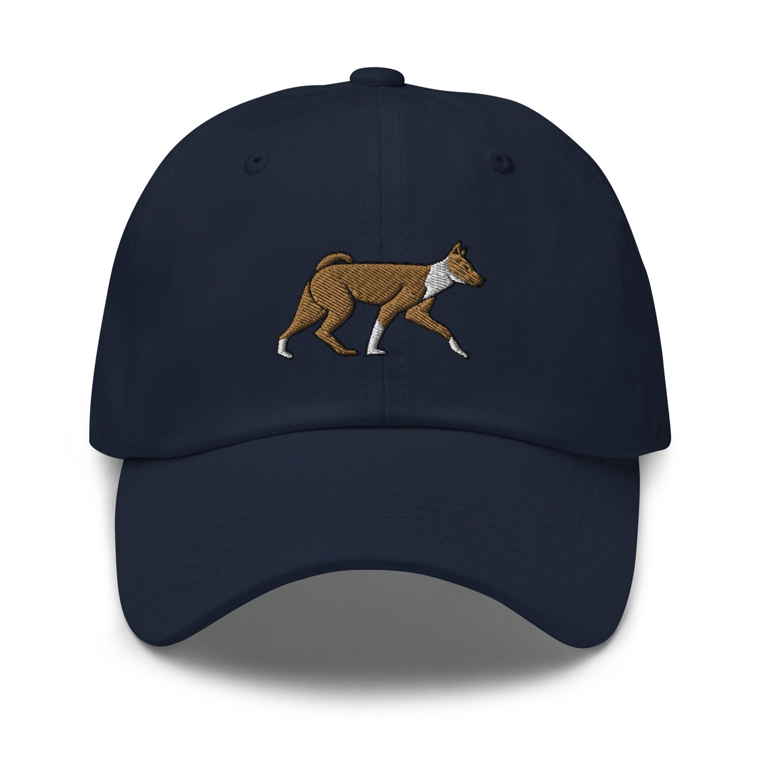 Basenji Dad Hat - Embroidered Baseball Cap Dog Lovers Adjustable Dad Cap image 5