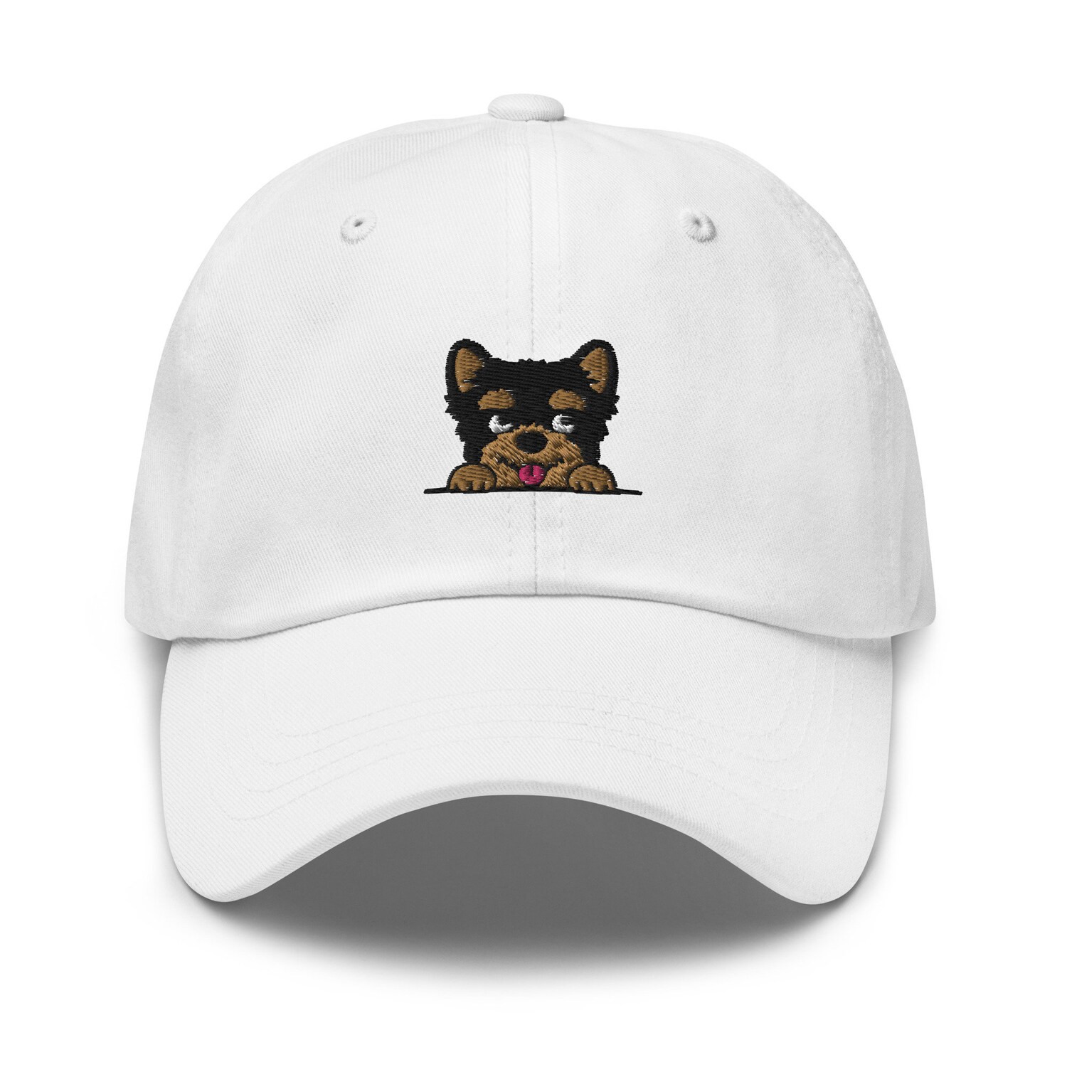 Yorkshire Terrier Embroidered Adjustable Dad Hat - Dog Lover Unisex Cap Gift image 7