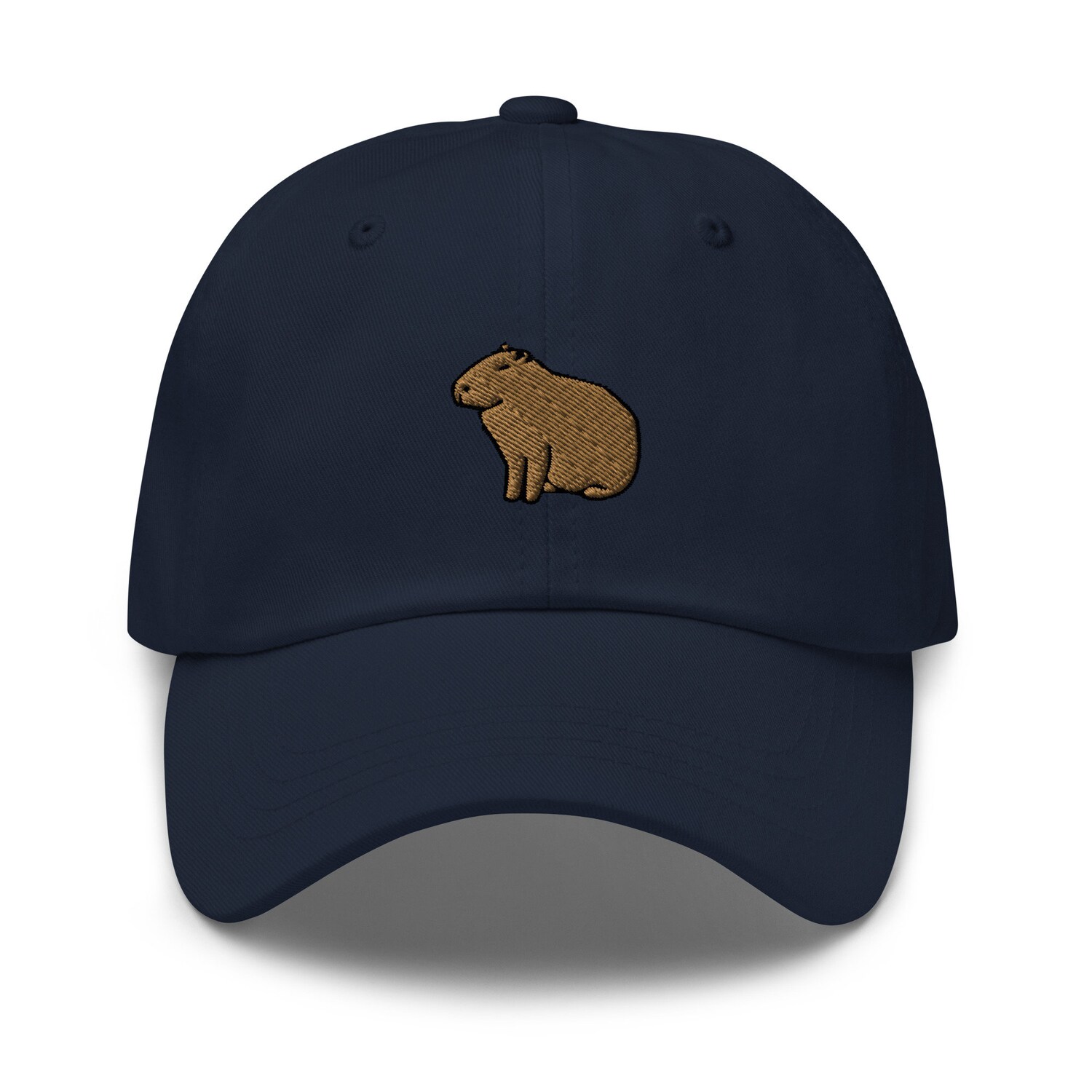 Capybara Embroidered Dad Hat - Funny Capybara Lover Gift Unisex Baseball Cap image 5