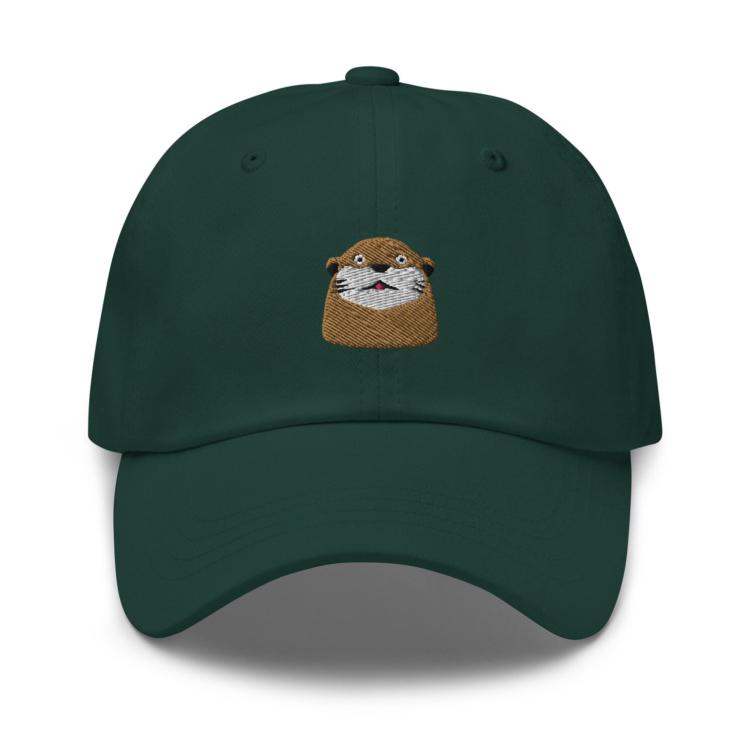 Sea Otter Embroidered Dad Hat - Hiking Camping Jogging Wildlife Lover Baseball Cap Gift image 3