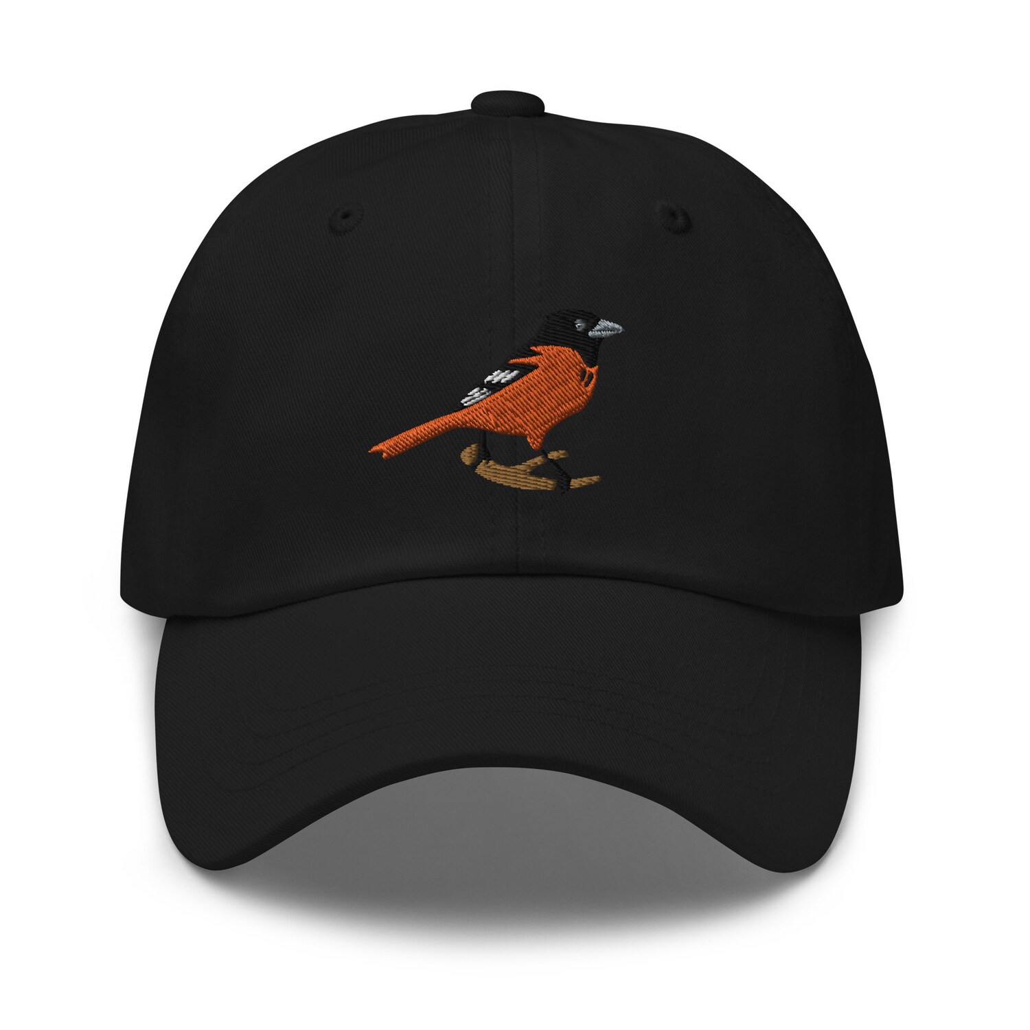 Baltimore Oriole Dad Cap - Unisex Embroidered Adjustable Baseball Hat Bird Lover Gift image 6