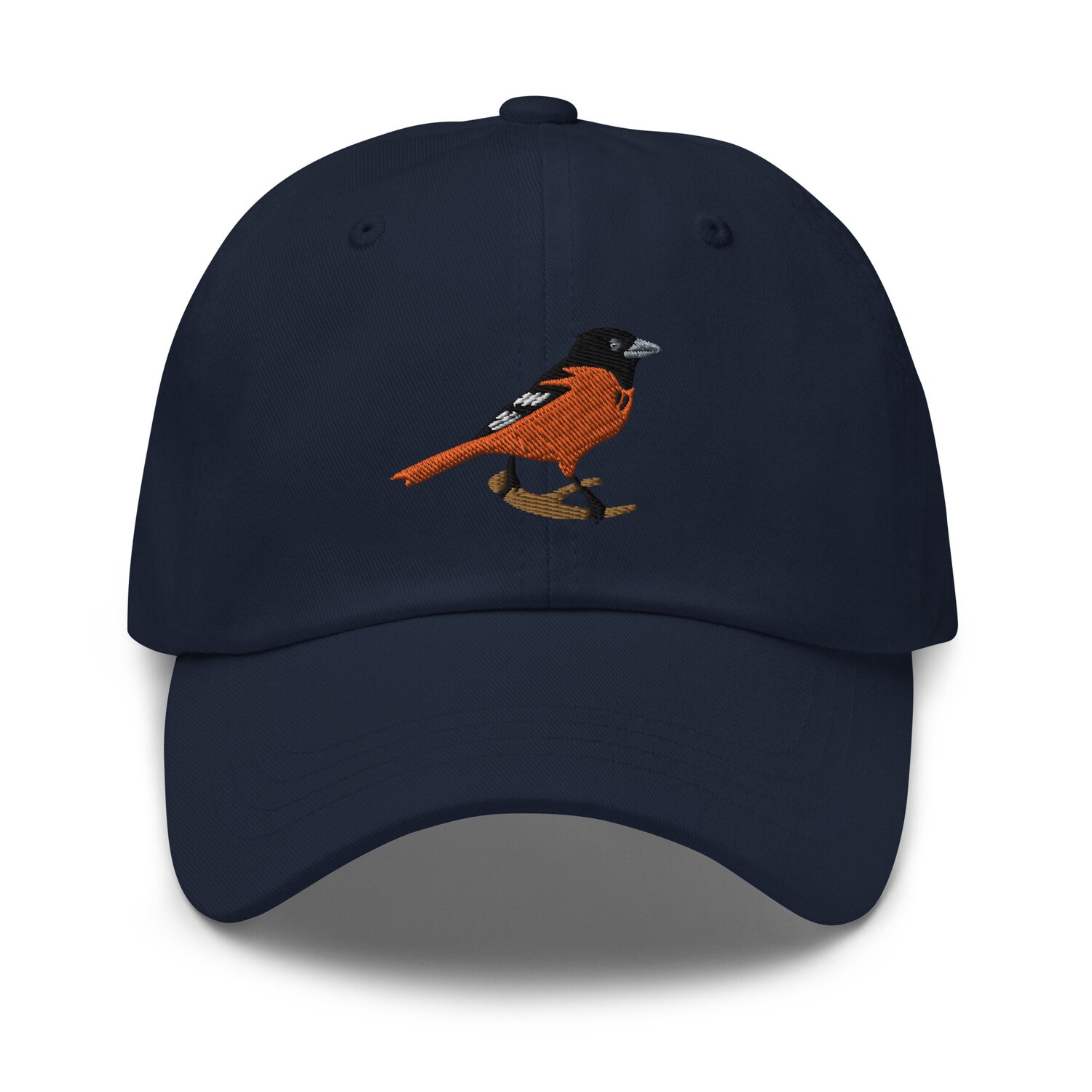 Baltimore Oriole Dad Cap - Unisex Embroidered Adjustable Baseball Hat Bird Lover Gift image 5