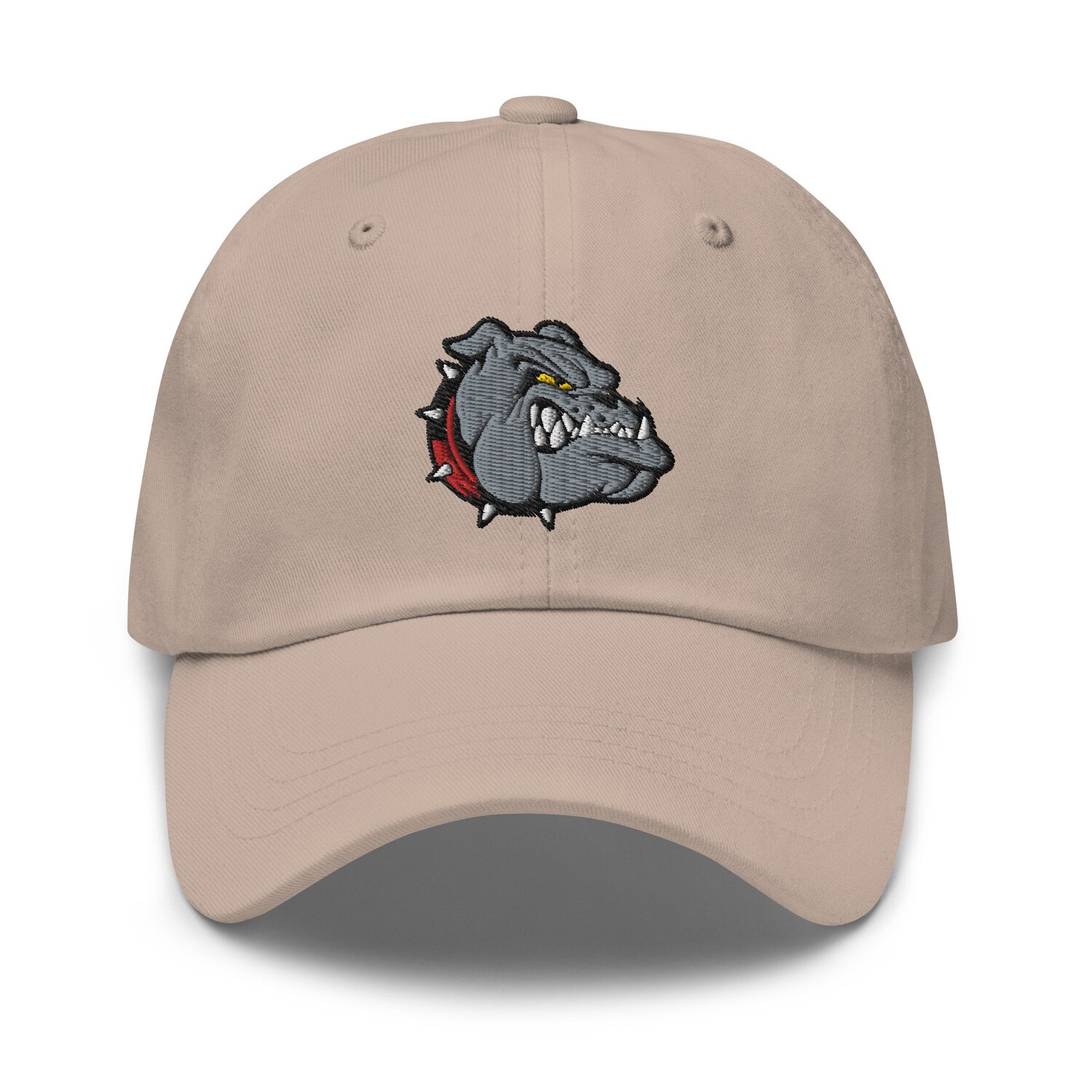 Bulldog Embroidered Dad Hat - Dog Lover Baseball Cap Gift image 4