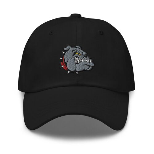 Bulldog Embroidered Dad Hat - Dog Lover Baseball Cap Gift image 0