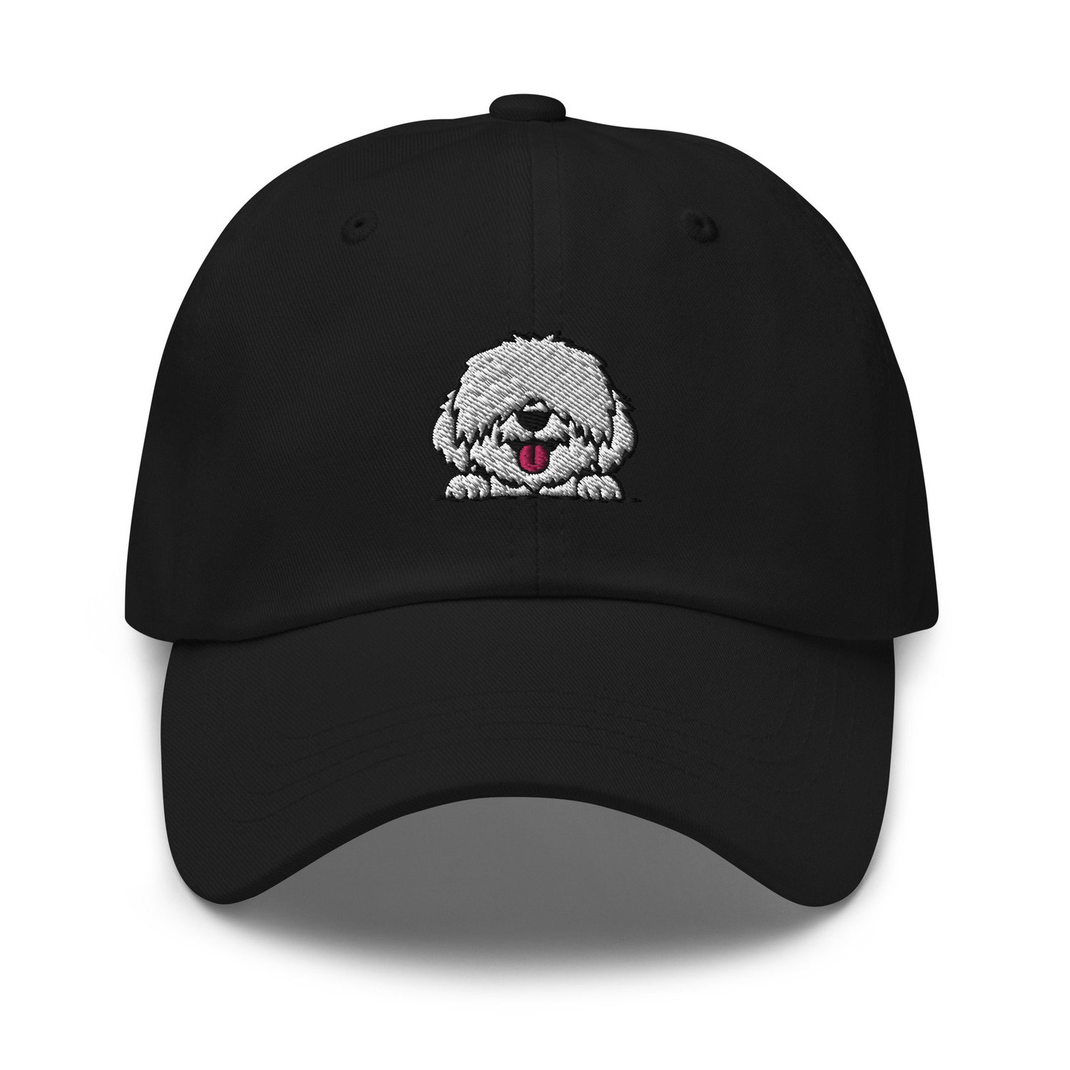 White Maltese Dog Embroidered Hat - Pet Lover Gift - Maltese Mom Dad Cap image 1